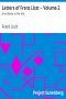 [Gutenberg 3750] • Letters of Franz Liszt -- Volume 2 / from Rome to the End